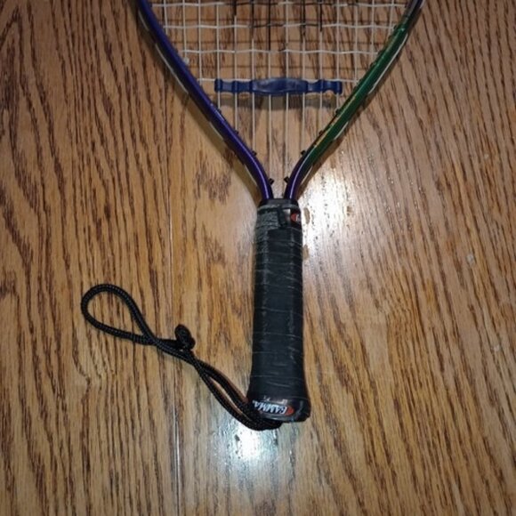 EKTELON TriComp Long String Racquetball Racquet & Case 102" Purple Green X-Small - Picture 4 of 12